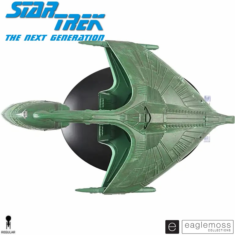 Eaglemoss Star Trek The Next Generation Romulan Warbird Ship